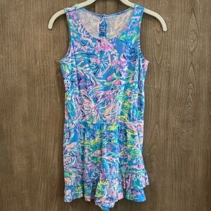 Lilly Pulitzer skort romper GIRL’S size Large EUC